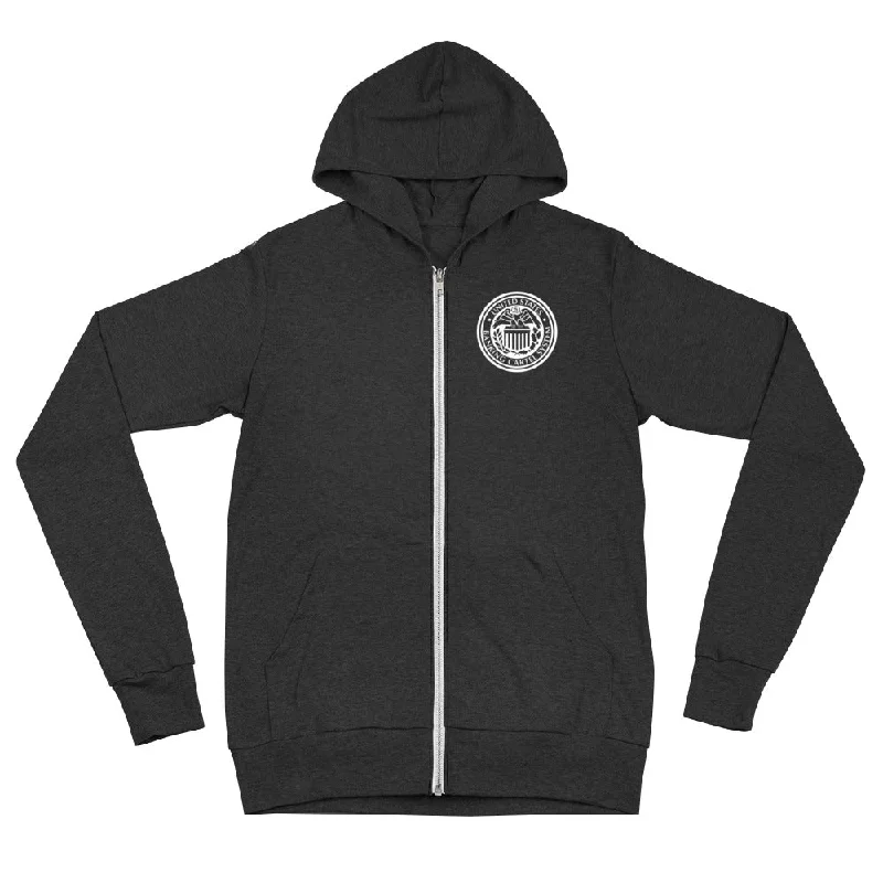 End the Fed Unisex Triblend Lightweight Zip Hoodie