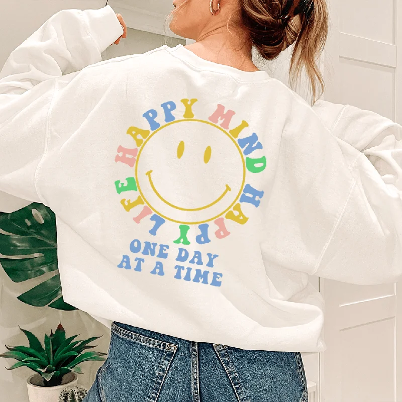 Happy Mind Happy Life Sweatshirt