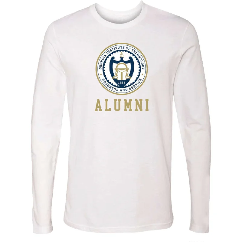 Georgia Tech Yellow Jackets Alumni Seal Long Sleeve