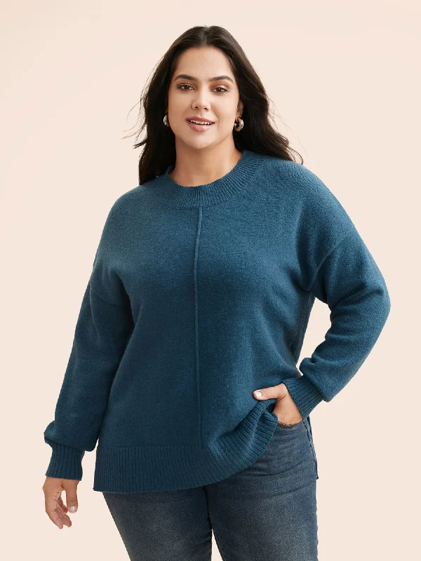 Supersoft Essentials Split Wool Pullover