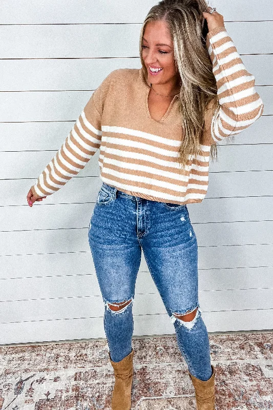 Memorable Moment Striped Sweater