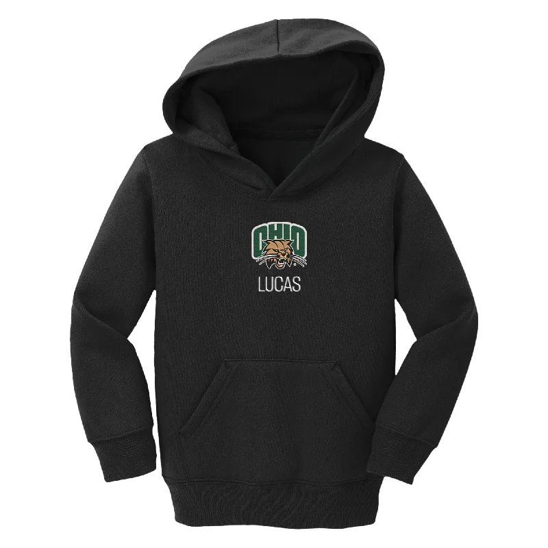 Personalized Ohio Bobcats Toddler Pullover Sweatshirt