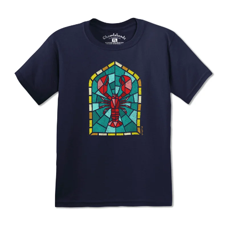 Stained Glass Lobstah Youth T-Shirt