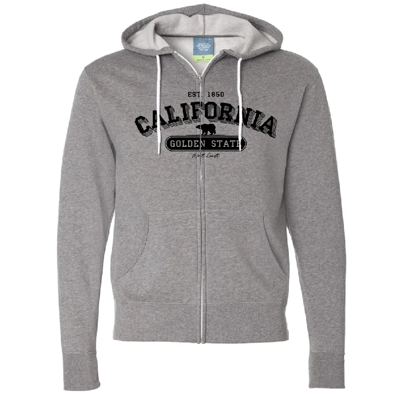 California Golden State 1850 Zip-Up Hoodie