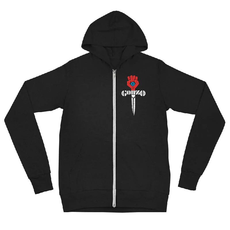 Gonzo Tri-Blend Unisex Zip Hoodie