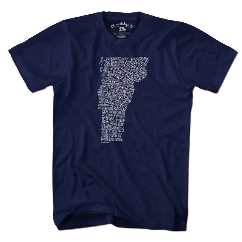 Vermont Cities & Towns T-Shirt