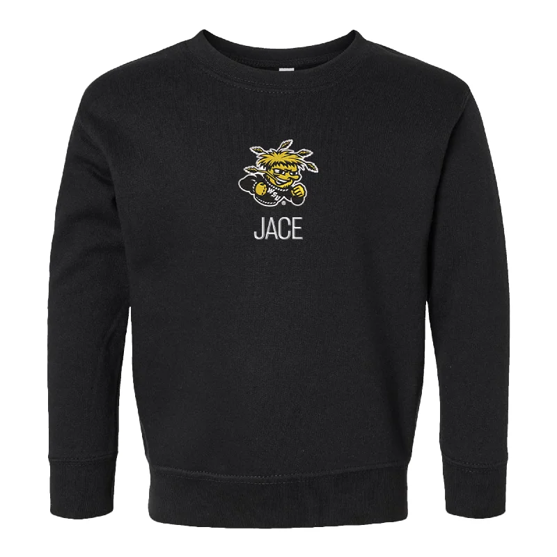 Personalized Wichita State Shockers Toddler Crewneck Sweatshirt