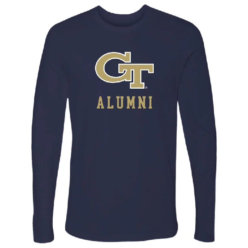 Georgia Tech Yellow Jackets Logo Alumni Long Sleeve