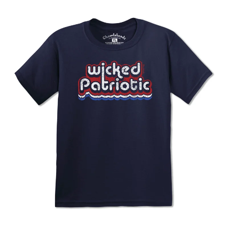 Wicked Patriotic Retro Youth T-Shirt