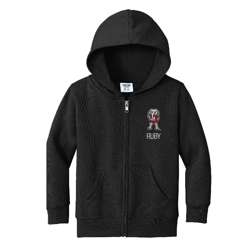 Personalized Alabama Crimson Tide Big Al Toddler Full-Zip Sweatshirt