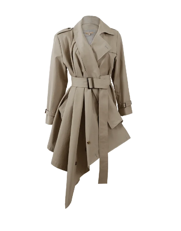 Asymmetrical Wrap Trench