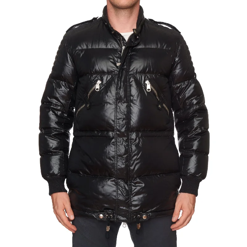 DIOR Homme Lumiere Du Nord Black Goose Down Puffer Jacket EU 50 US M 8H 2008