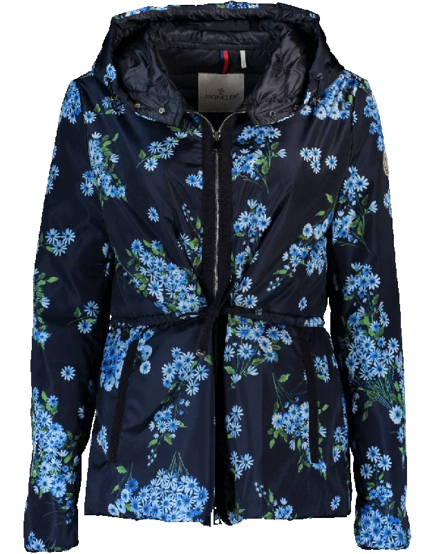 Raief Hooded Floral Jacket