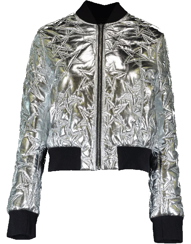 Silver Star Bomber Jacket