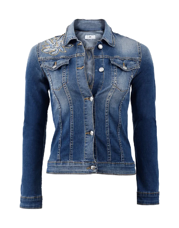 Stretch Denim Jacket