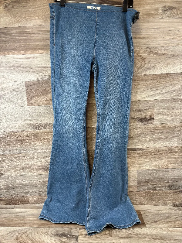 Jeans Flared By We The Free In Blue Denim, Size: 6