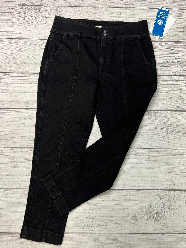 Jeans Relaxed/boyfriend By Madewell In Black Denim, Size: 12