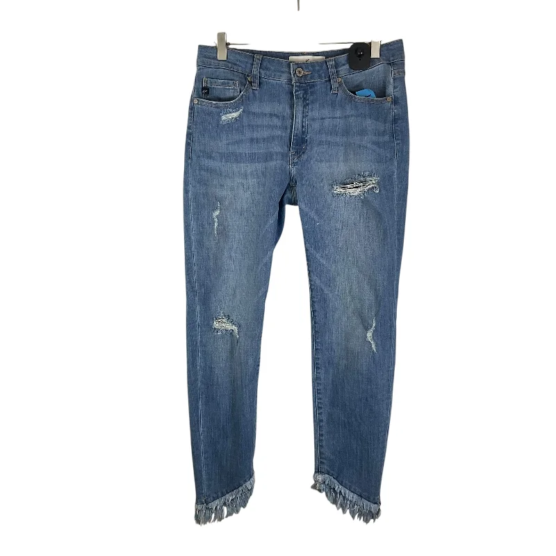 Jeans Skinny By Kancan In Blue Denim, Size: 6