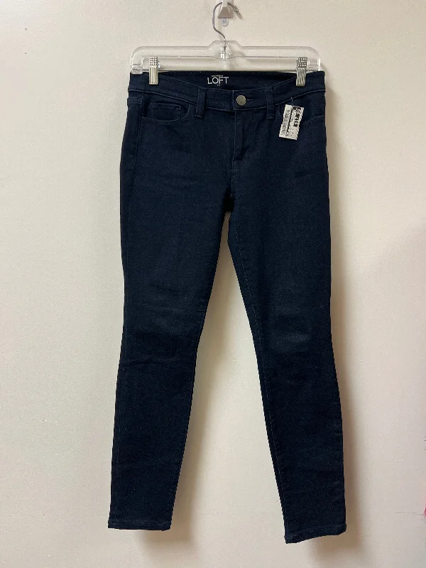 Jeans Skinny By Loft In Blue Denim, Size: 2