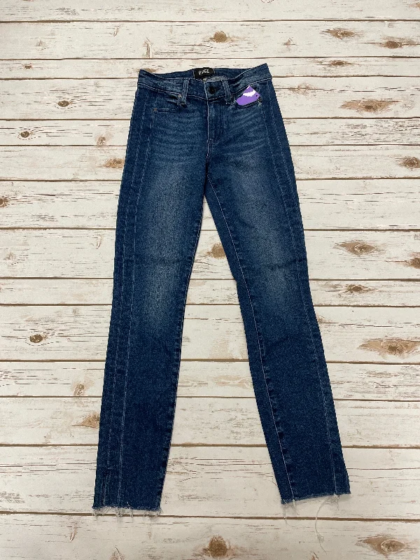 Jeans Skinny By Paige In Blue, Size: 00