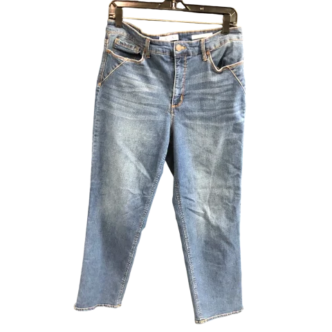 Jeans Straight By Code Blue In Silver, Size: 10