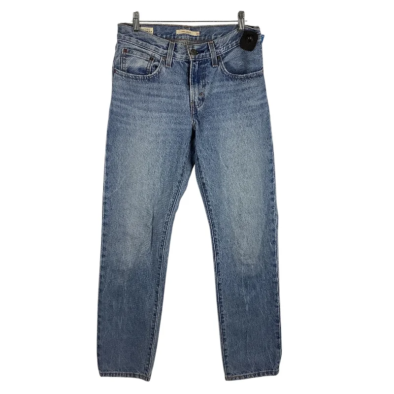 Jeans Straight By Levis In Blue, Size: 2 (26)