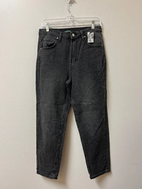 Jeans Straight By Wild Fable In Black Denim, Size: 8