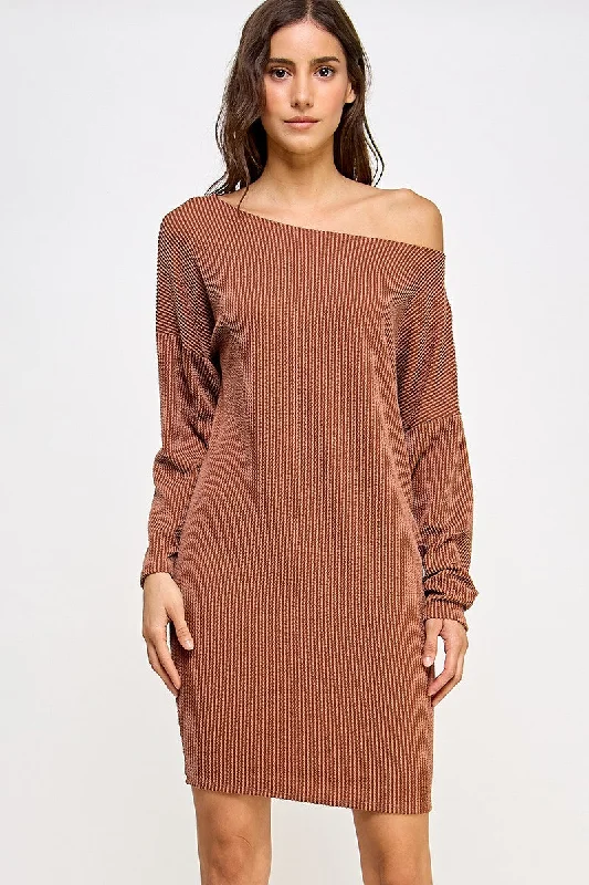 Asymmetrical Sweater Dress