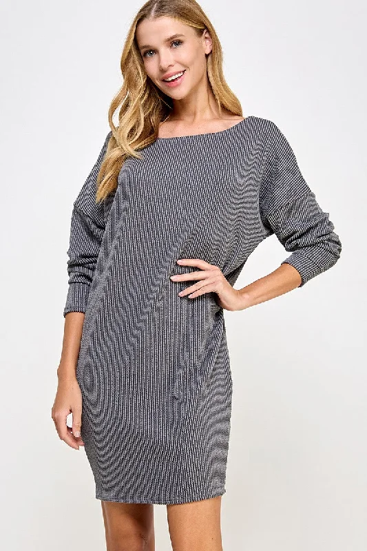 Asymmetrical Sweater Dress