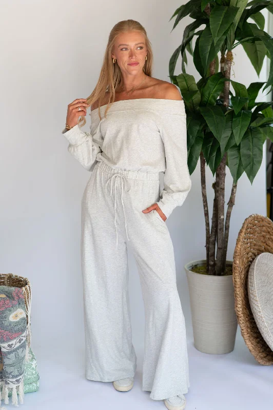 Relax Jumpsuit- Heather Grey