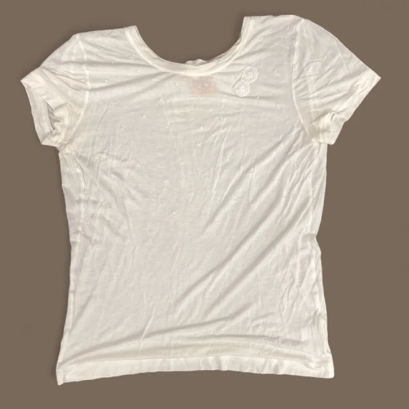 Top Short Sleeve By Tory Burch In Beige, Size: Xs