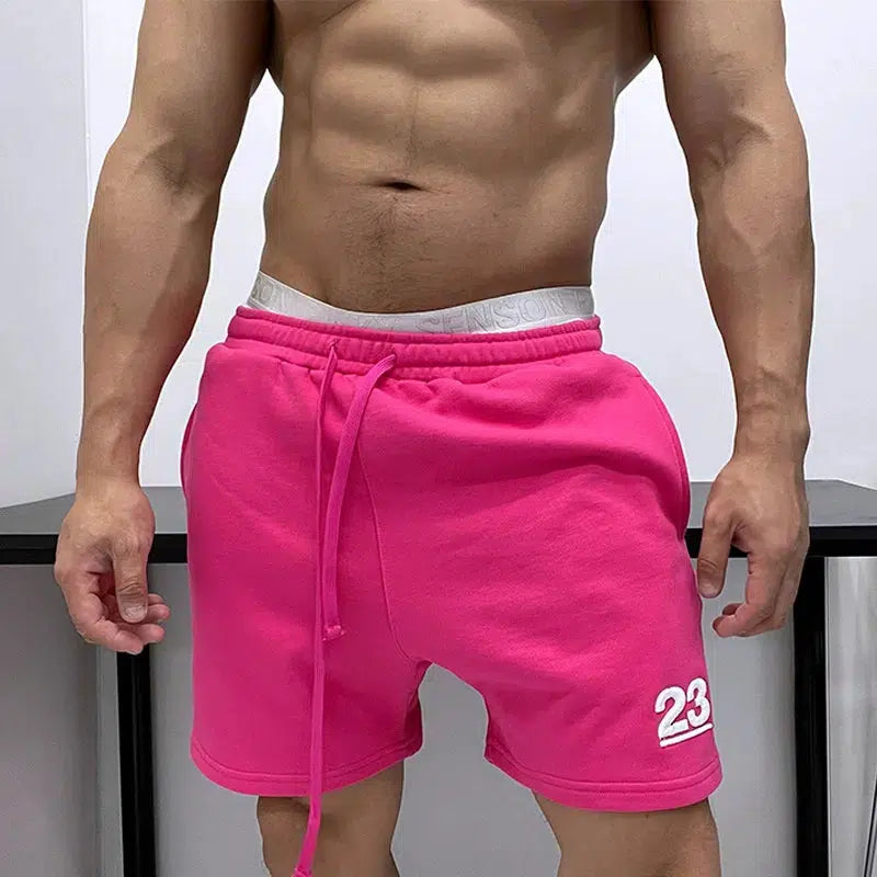 Embroidery Athletic Shorts