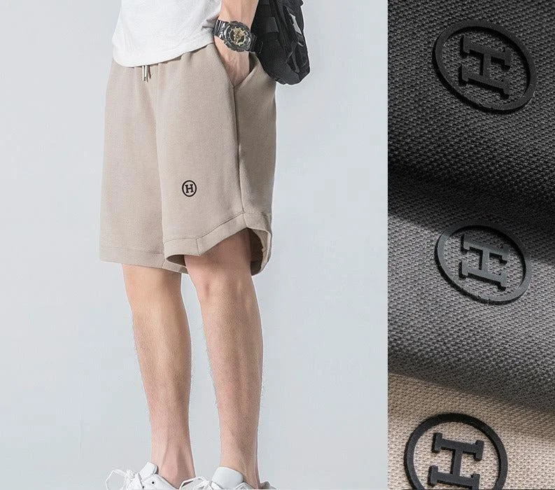 Embroidery Breathable Track Shorts