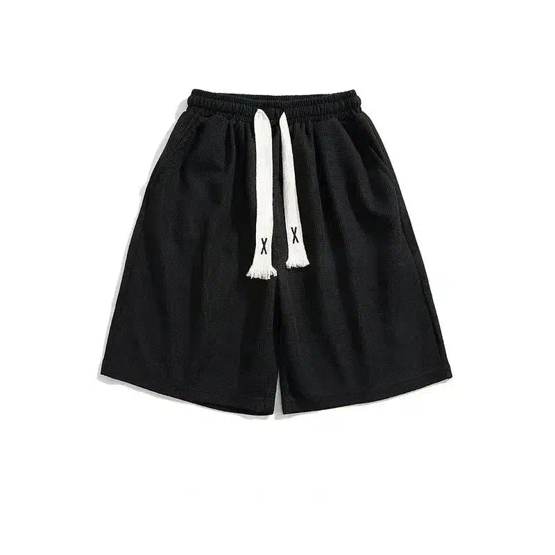 Relaxed Fit Drawstring Shorts