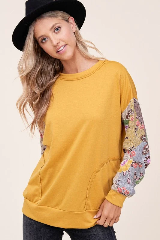 Long Sleeve Floral Top *Online Only*