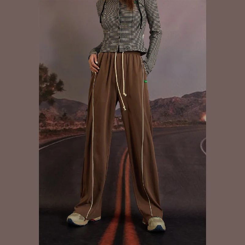 Wide-Leg Jogger Pants