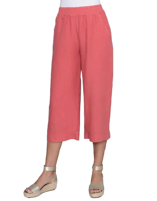 City Pants In Berry