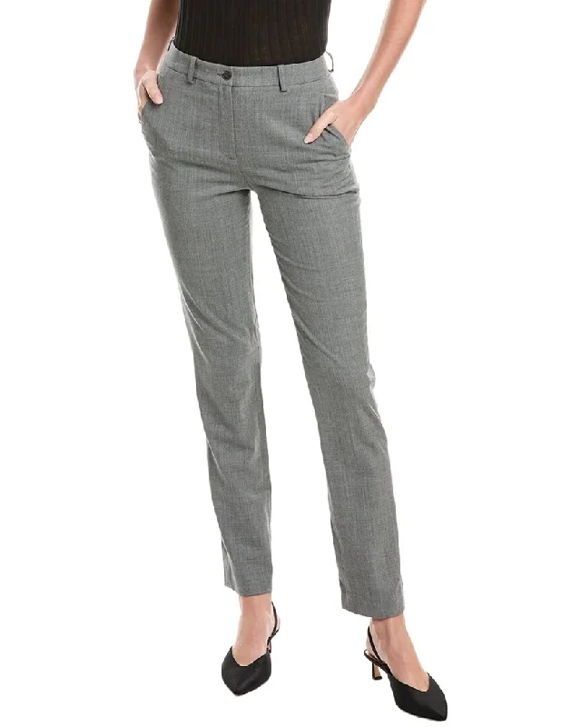 Michael Kors Collection Samantha Wool-Blend Pant