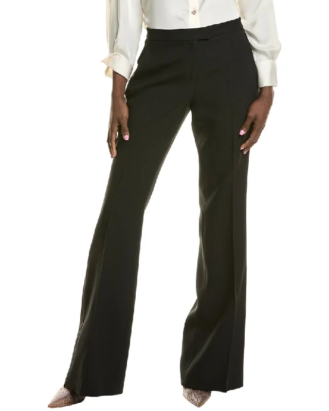 Michael Kors Sable Haylee Tuxedo Silk & Wool-Blend Pant