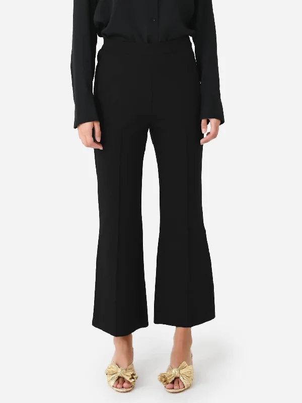 Porterfield Crop Flare Pant In Black